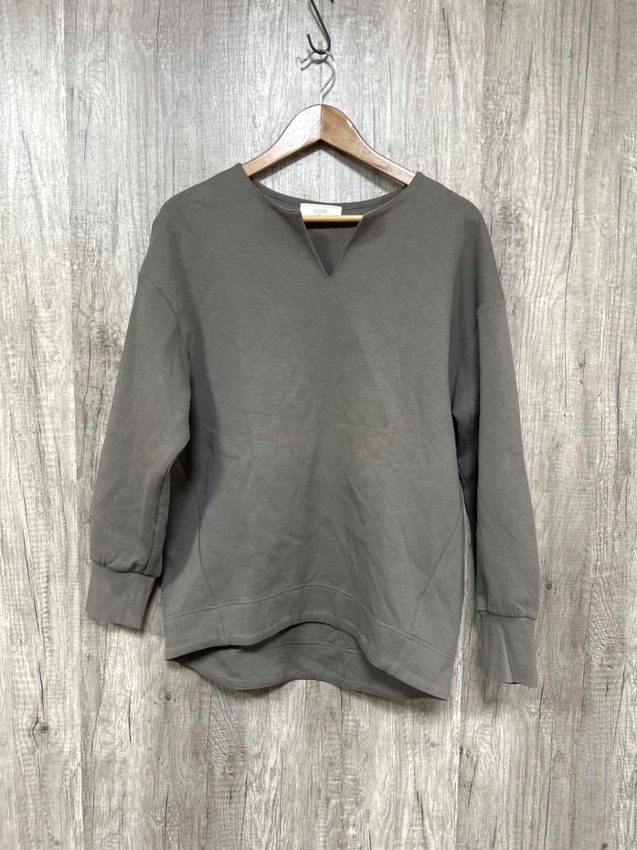 SLOBE IENA スローブイエナ ロング カットソー グレージュ ■◇ レディース拍卖