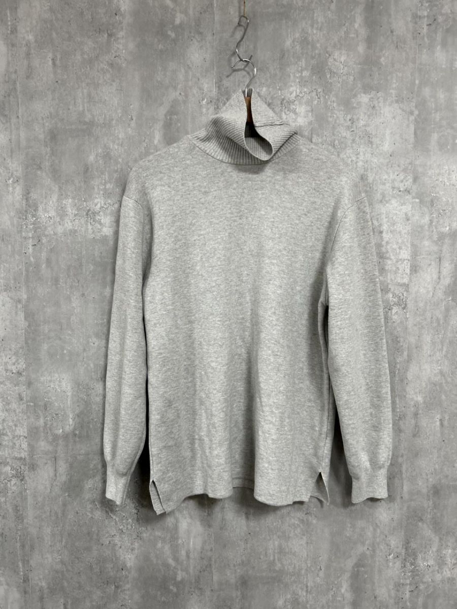 WYM LIDNM ウィム バイ リドム タートルネック ニット セーター sizeM/グレー ◆■ メンズ拍卖
