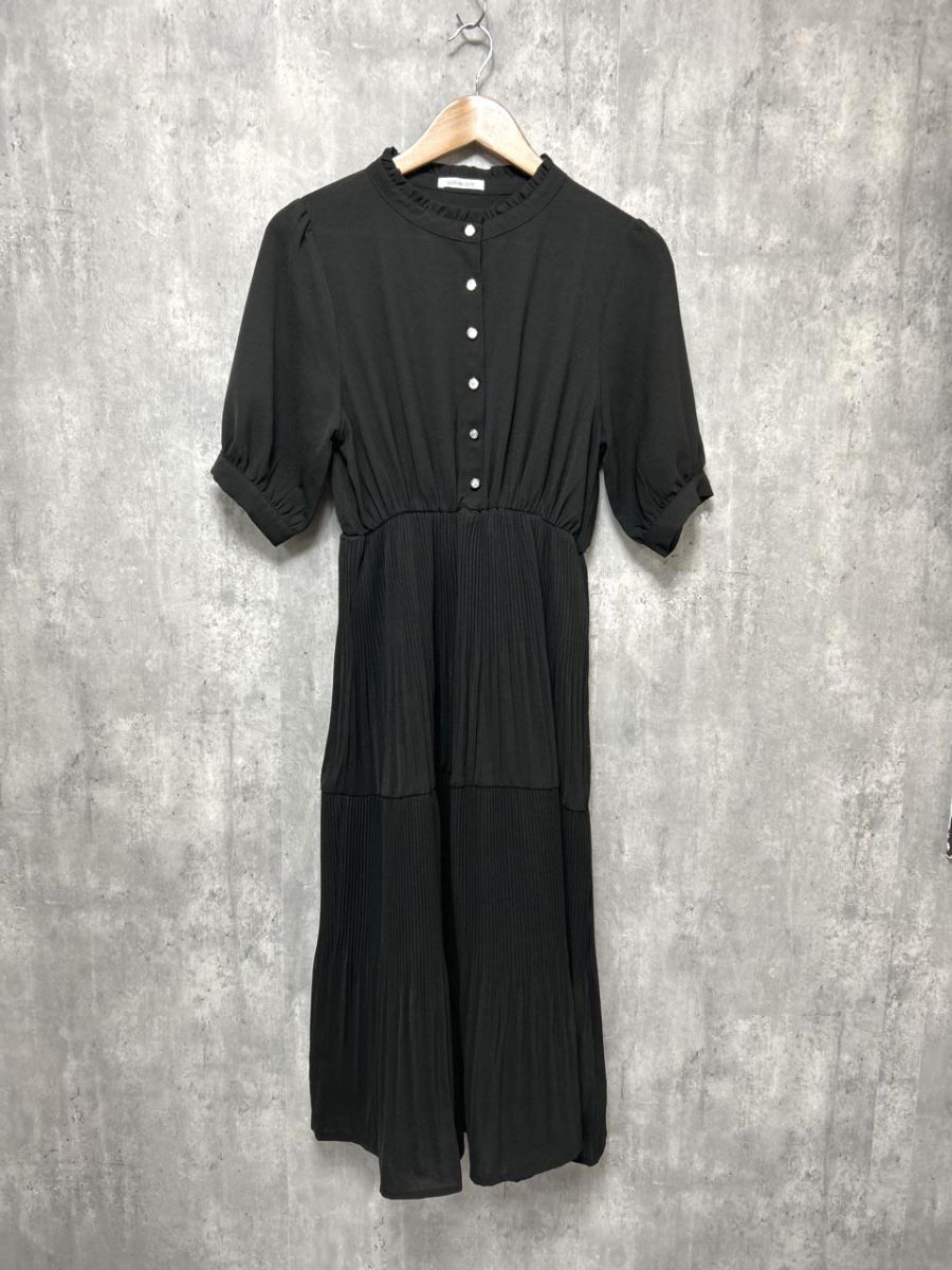 OLIVE des OLIVE オリーブ デ オリーブ Aライン ワンピース sizeF/黒 ■◆ レディース拍卖