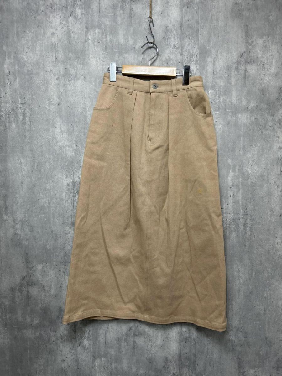 LE DENIM SLOBE IENA スローブイエナ ロング スカート sizeS/ベージュ ■■ レディース拍卖