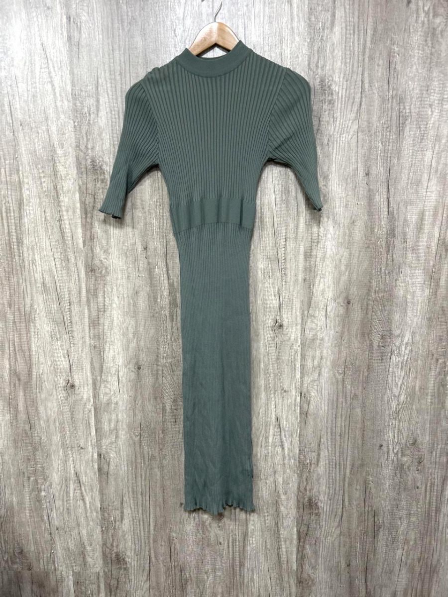 RESEXXY リゼクシー リブ ワンピース sizeM/緑 ■◇ レディース拍卖