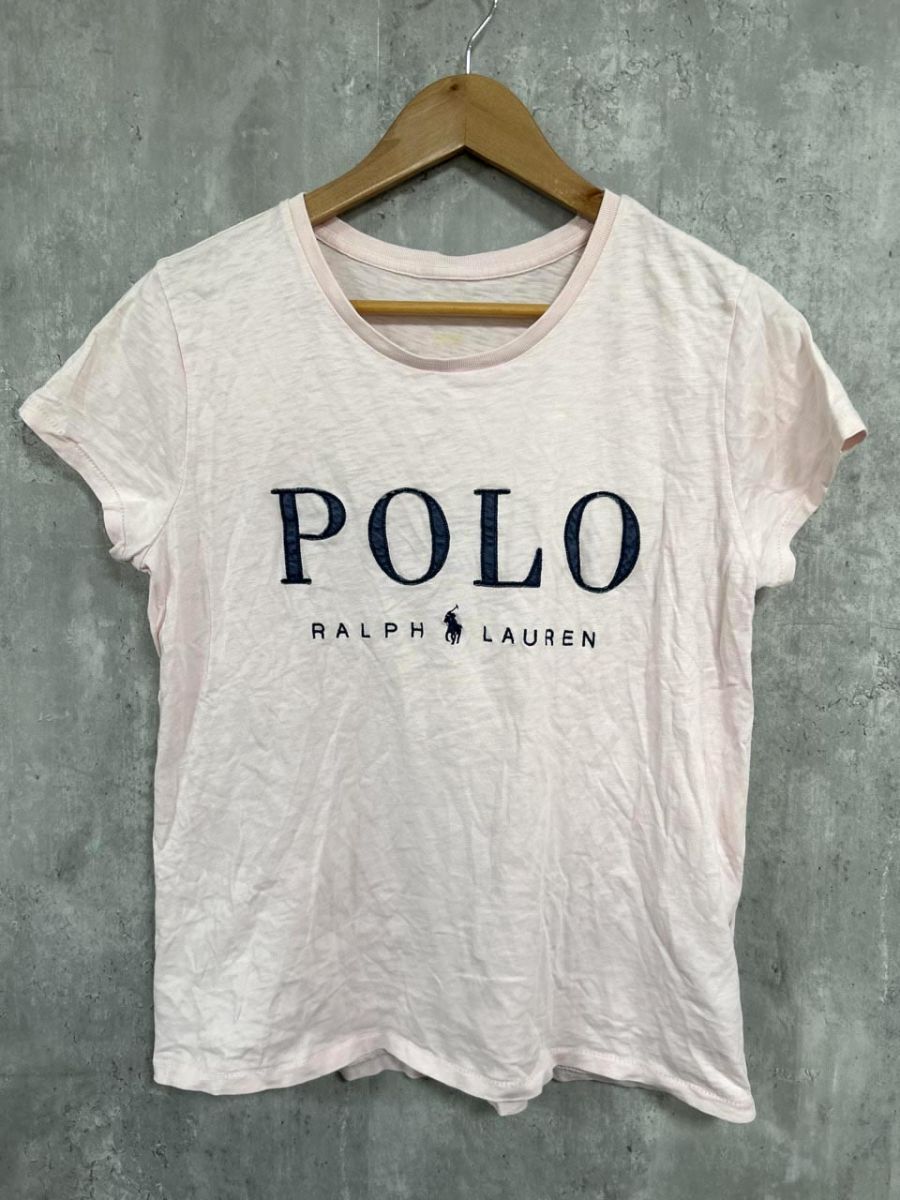 POLO RALPH LAUREN ポロ ラルフローレン Tシャツ ピンク ■◆ レディース拍卖