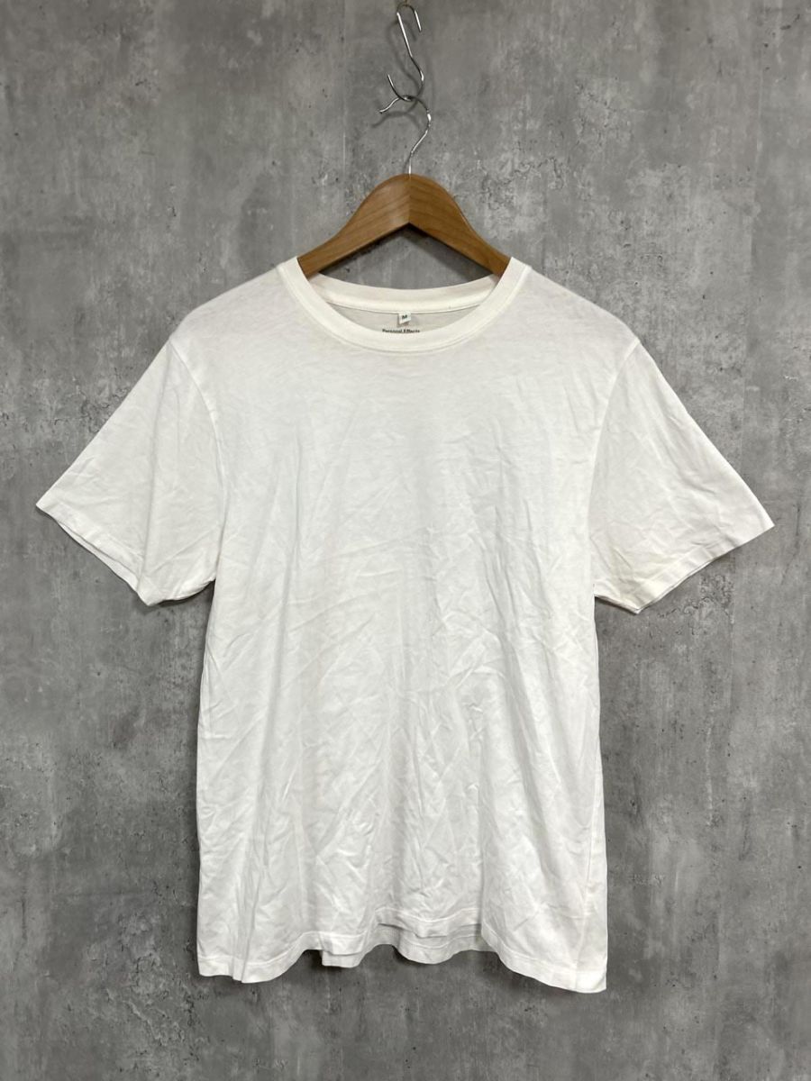 Personal Effects パーソナルエフェクツ バックプリント Tシャツ sizeM/白 ■◆ レディース拍卖