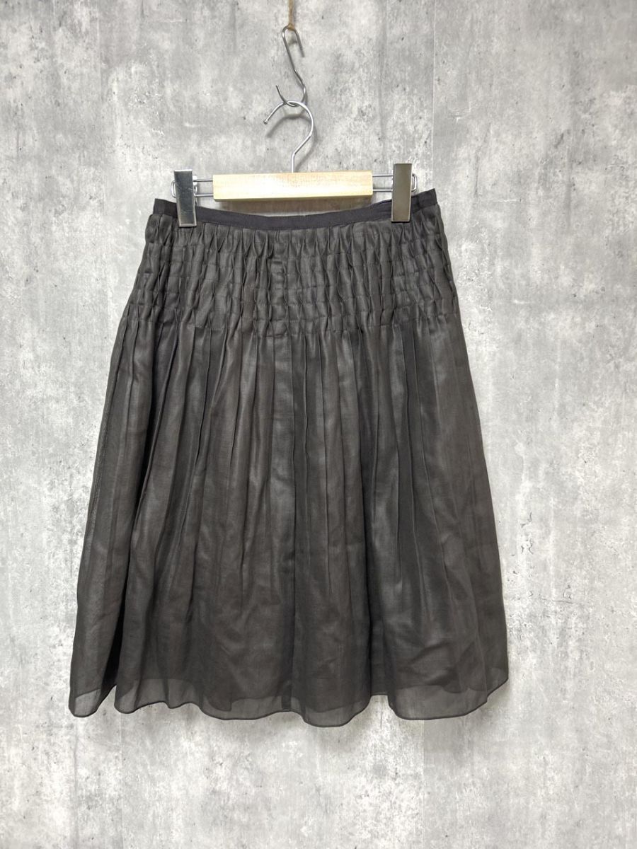 BALLSEY ボールジー トゥモローランド プリーツ スカート sizeM/茶 ■◆ レディース拍卖