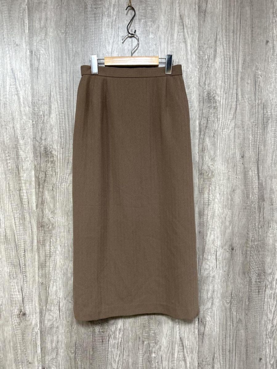 美品 コレット ロング タイト スカート size70-95/茶 ■◇ レディース拍卖