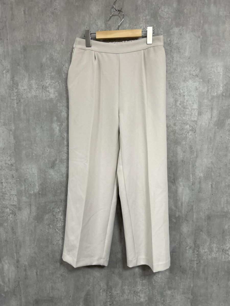 OPAQUE オペーク スラックス パンツ sizeM/オフホワイト ■◆ レディース拍卖