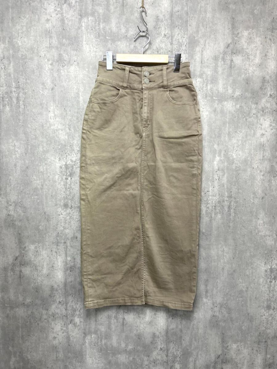 AZUL BY MOUSSY アズールバイマウジー タイト スカート sizeM/ベージュ ■■ メンズ拍卖