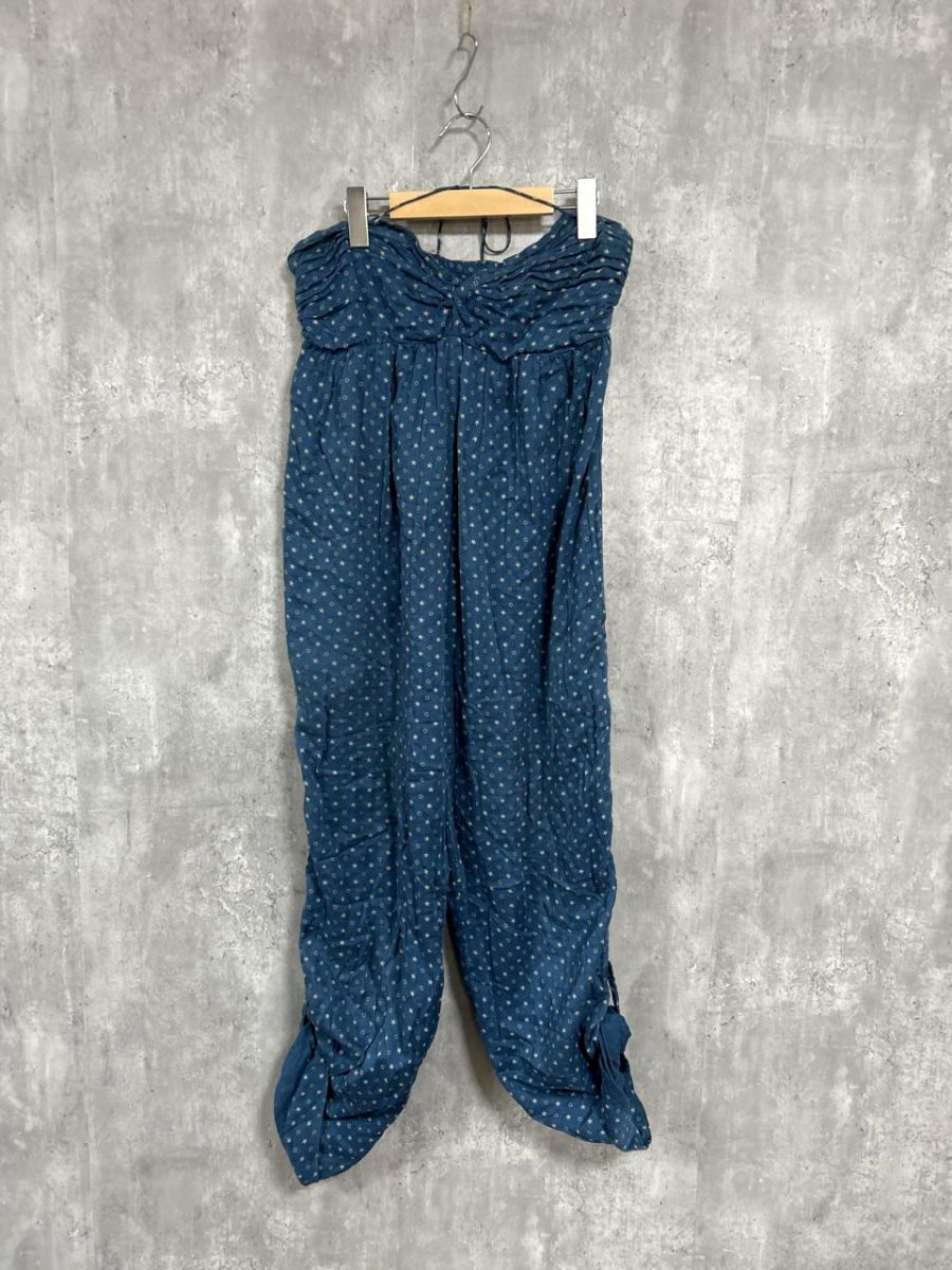 Isabel Marant toile イザベル マラン エトワール 星柄 ゆったり オールインワン size2/青 ■◆ レディース拍卖