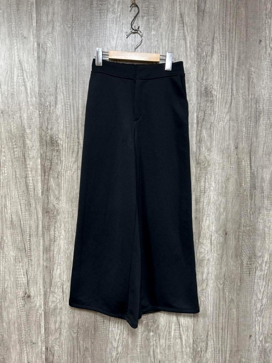 ネコポスOK MURUA ムルーア サイドライン ワイド パンツ sizeS/黒 ■■ レディース拍卖