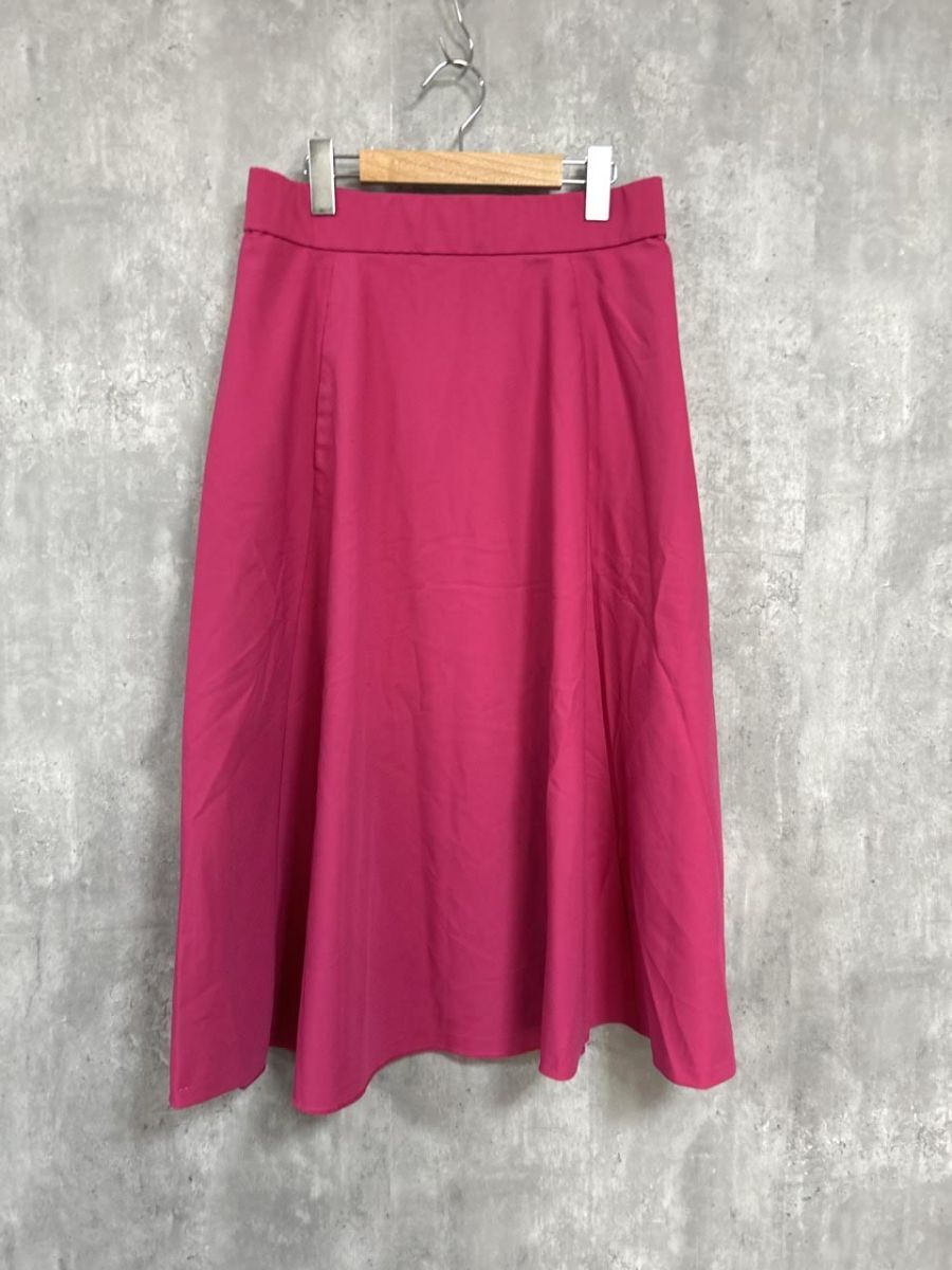 KUMIKYOKU 組曲 ロング スカート sizeL/ピンク ■■ レディース拍卖