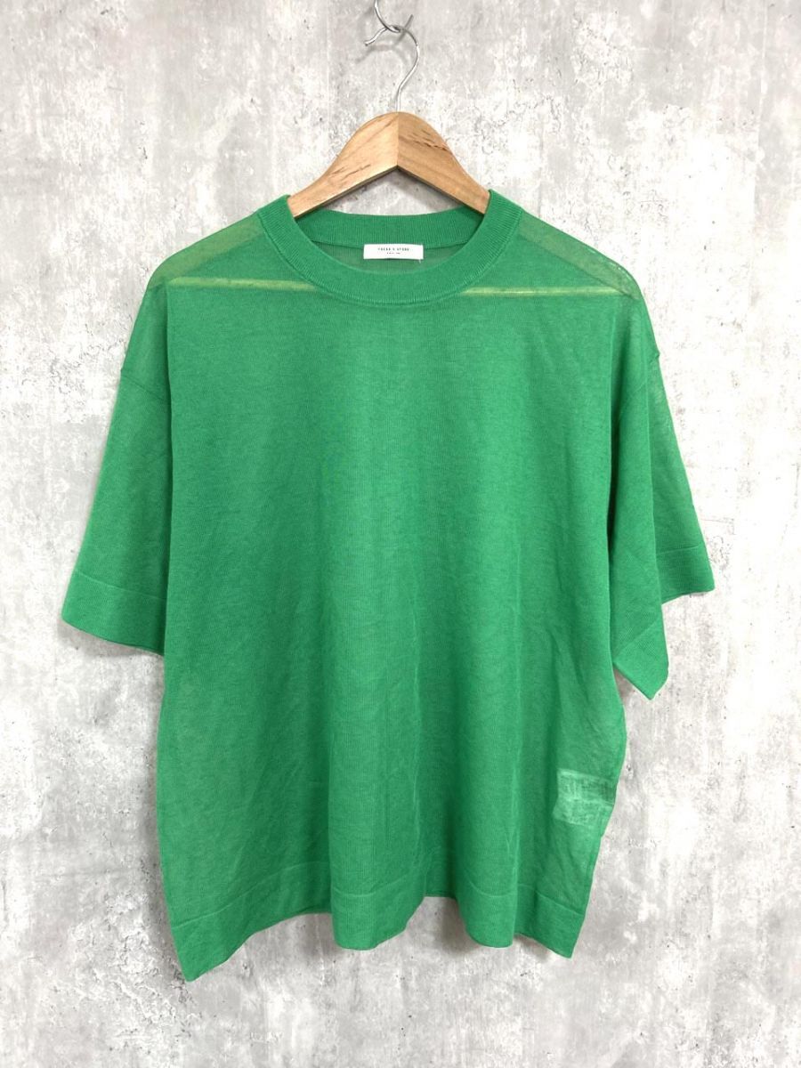 FREAK’S STORE フリークスストア シアー カットソー sizeF/緑 ■◆ レディース拍卖