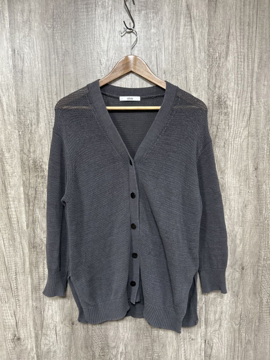JOURNAL STANDARD relume ジャーナルスタンダード レリューム カーディガン グレー ■◇ レディース拍卖
