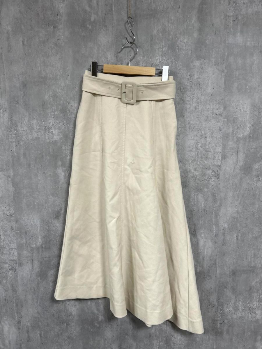 Mila Owen ミラオーウェン フレア スカート size0/アイボリー ◆■ レディース拍卖
