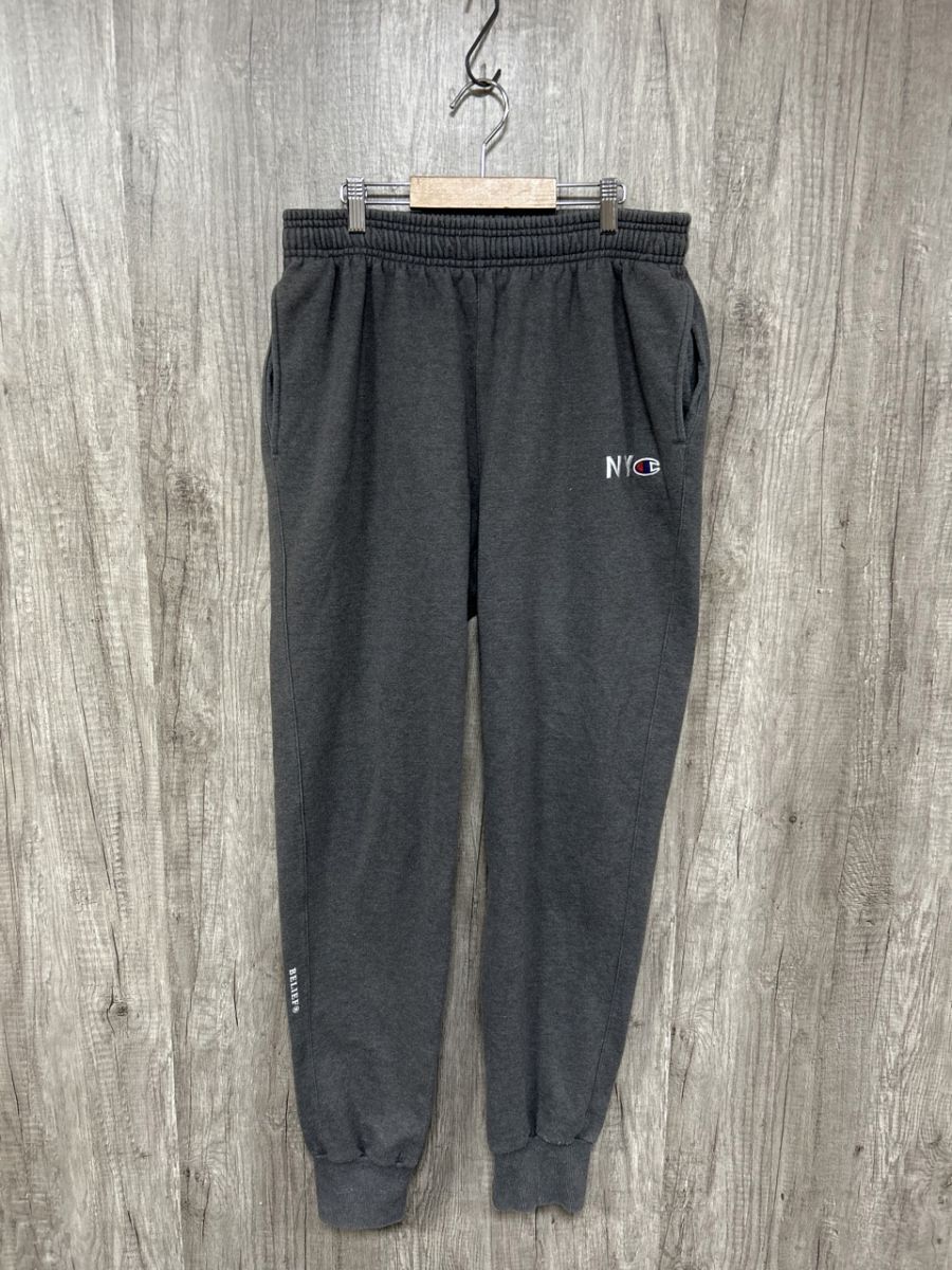 Belief ビリーフ チャンピオン スウェット パンツ sizeM/グレー ■■◎ メンズ拍卖
