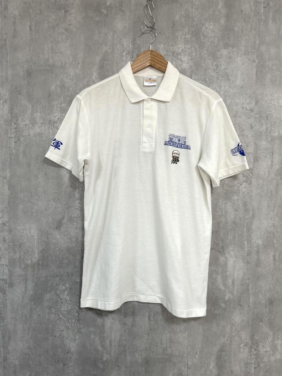 universal studio japan ユニバーサルスタジオジャパン ワンピース ポロシャツ sizeL/白 ■◆ メンズ拍卖