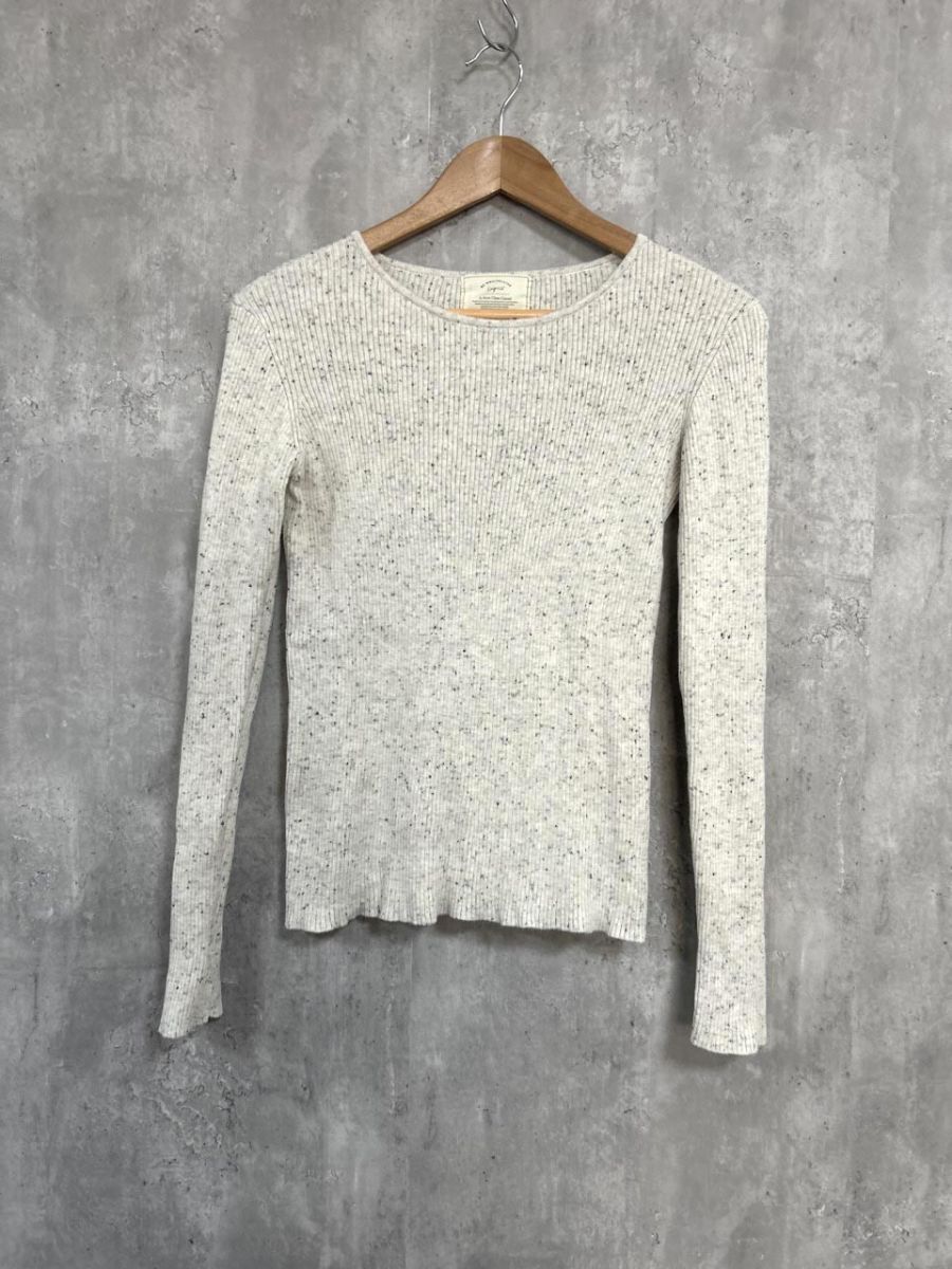 Ungrid アングリッド ロング カットソー sizeF/白 ■◇ レディース拍卖