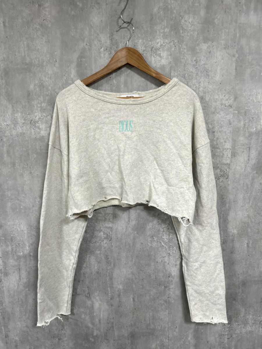 jouetie ジュエティ ショート丈 スウェット sizeM/オフホワイト ■◇ レディース レディース拍卖