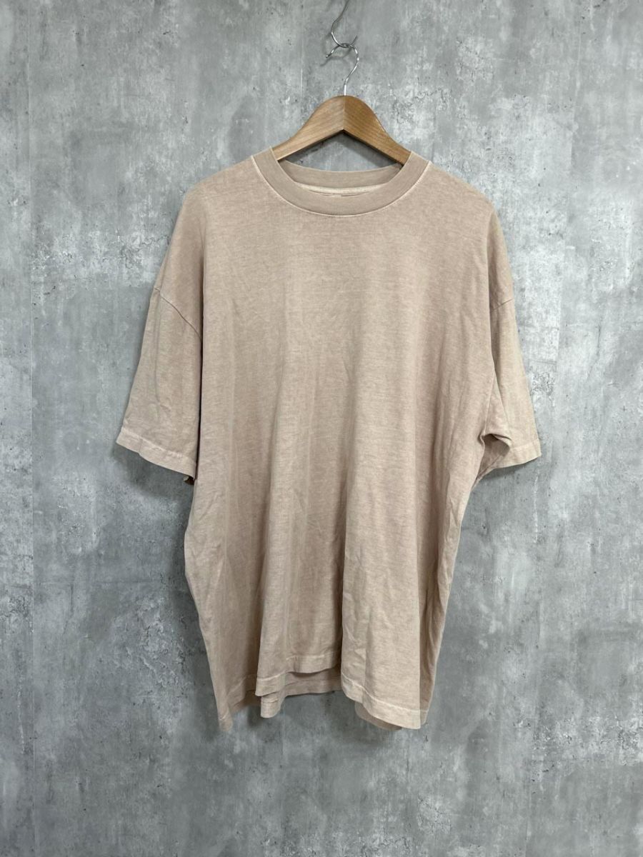 ネコポスOK LOSANGELS APPAREL ロサンゼルスアパレル 半袖 シンプル 無地 Tシャツ sizeXL/ベージュ ■◆ メンズ拍卖