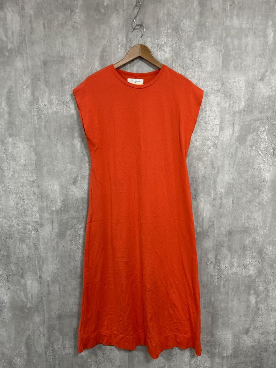 URBAN RESEARCH Iab アーバンリサーチ ノースリーブ マキシ ワンピース sizeF/オレンジ ■◆ レディース拍卖