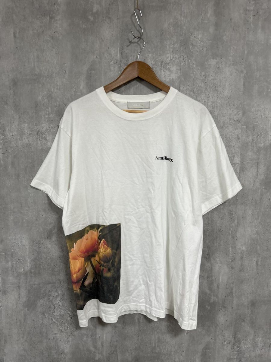 ネコポスOK Armillary アーミラリ 半袖 プリント Tシャツ sizeF/白 ■◆ レディース拍卖