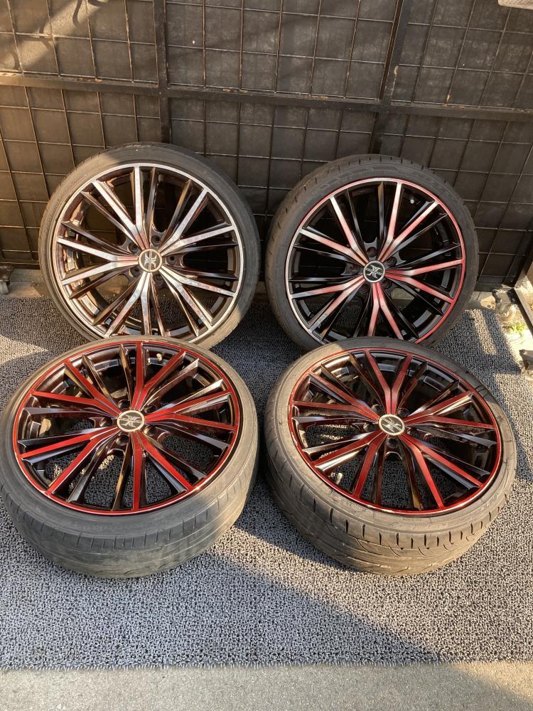 TD5-1 ロクサーニ マグナス 225/35R19 8J+45 PCD114.3 5H ハブ径73拍卖