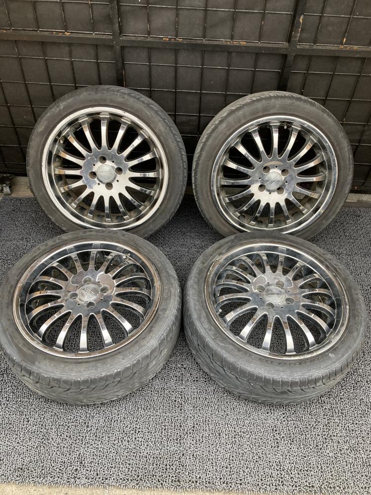 TF3-1 TMW 205/45R17 7J+52 PCD100 4H ハブ径73夏用拍卖