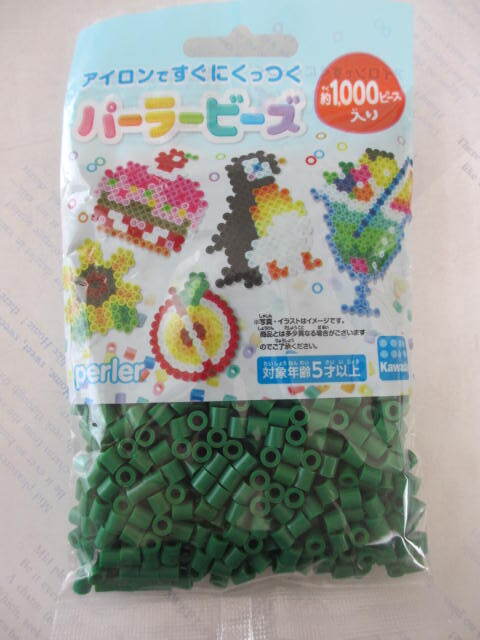カワダ☆パーラービーズ☆みどり☆1000P☆未開封品拍卖