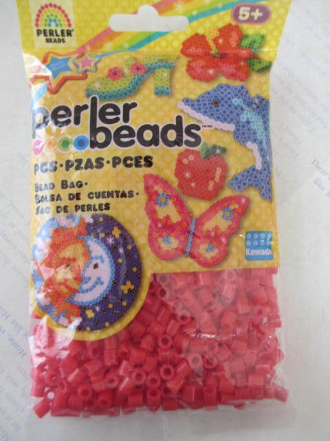 カワダ☆パーラービーズ☆あか☆1000P☆未開封品拍卖