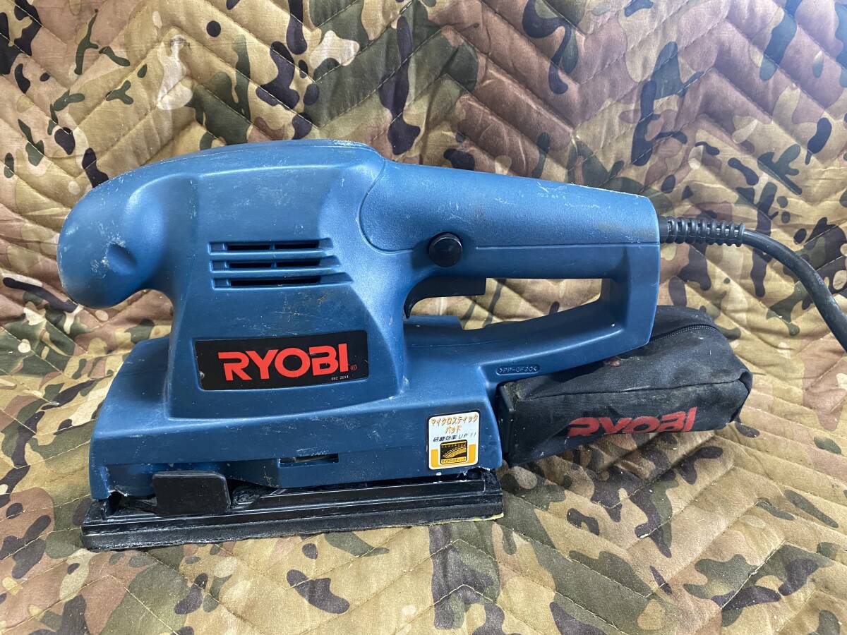 J7163 RYOBI リョービ NS-350M 集じんサンダ 動作品拍卖