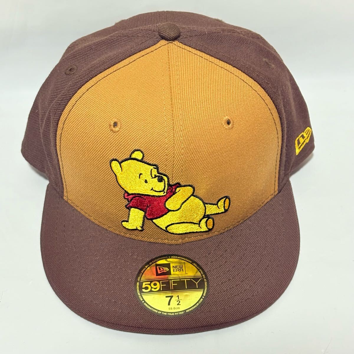 NEW ERA×Disney ニューエラ ディズニーコラボ プーさん キャップ 帽子 59.6cm拍卖