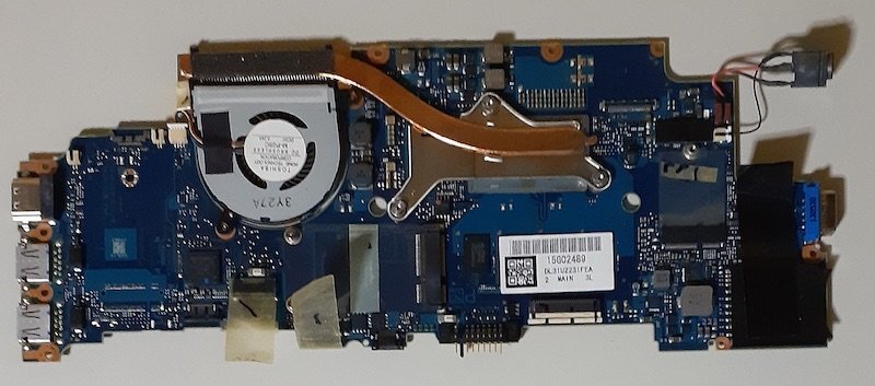 5481 起動パスワード ジャンク Panasonic ノートパソコン部品 Let's Note CF-AX3EDCCS マザーボード拍卖