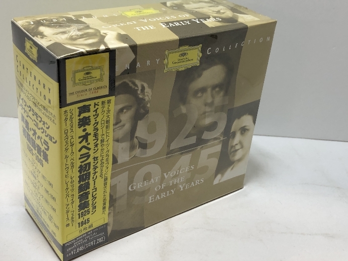 未開封5CD 声楽・オペラ初期録音集1925-1945 ドイツ・グラモフォン/センテナリー・コレクション 拍卖