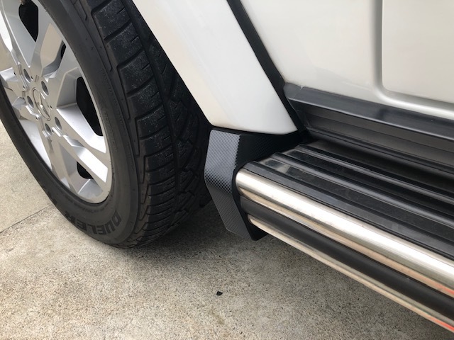 ☆送料無料!メルセデスベンツ ゲレンデ☆ W463 Gクラスサイドステップ用カーボンエンドコーナーガード!AMG SUV G63 G65 G550 G500 G350拍卖