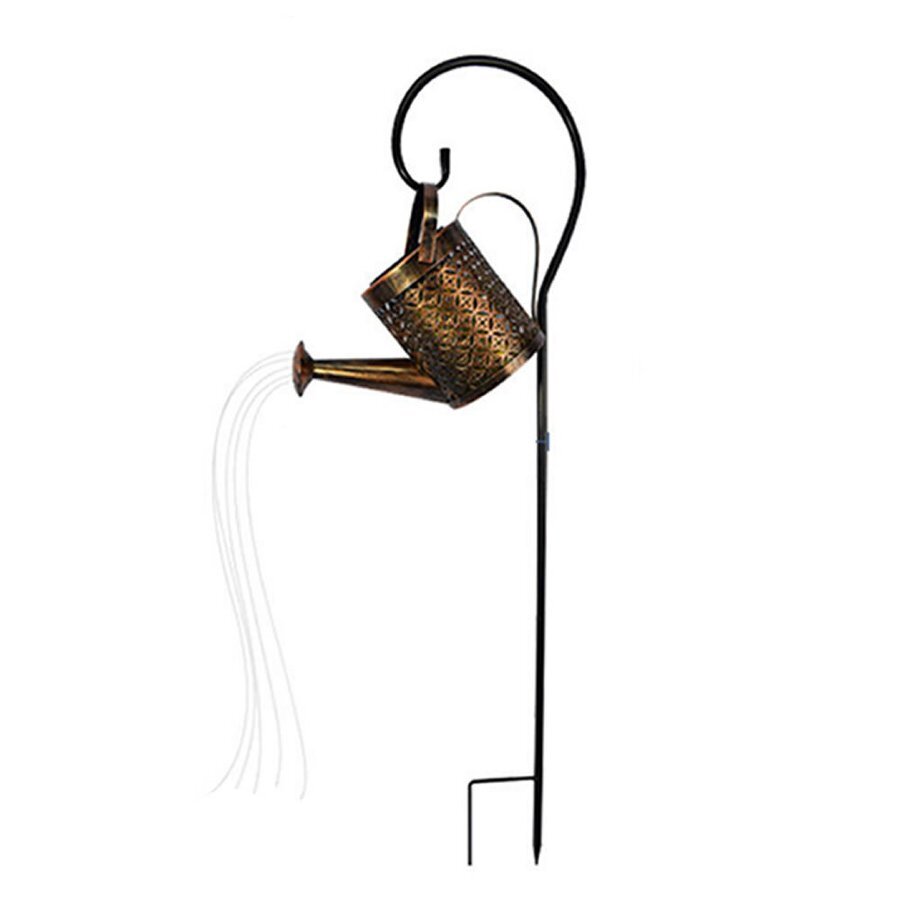 ソーラー 防水 ガーデンライト じょうろ型 電気代不要 取付け簡単 LEDソーラーライト 屋外 暖色 自動点灯 アンティーク 防犯 屋外 庭拍卖