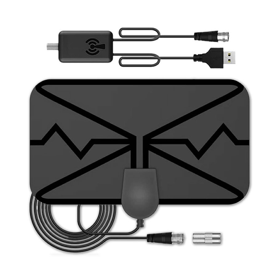 ぺーパーアンテナ 室内アンテナ 地デジ テレビ 4K TV デジタル UHF VHF対応 設置簡単 超薄型 tec-ppantena拍卖