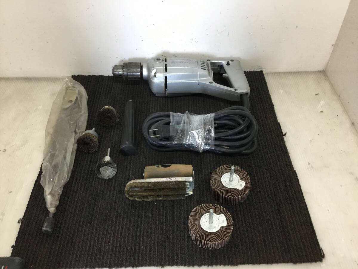 △ y 岐阜発/ 日立/ 電気ドリル/ BUW-SH3/ 木工用/ 30mm/ ブラシ付き/ 電動工具/ 動作確認/ 現状品/ R7.6/12 △拍卖
