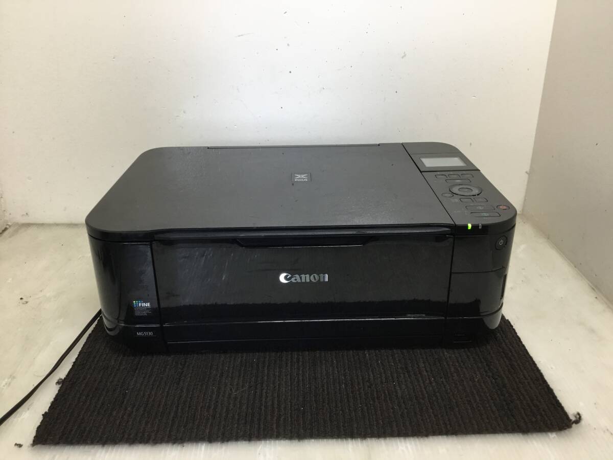 △ y 岐阜発/ Canon/ キャノン/ MG5130/ インクジェットプリンター/ ジャンク/ 通電のみ確認/ エラー表示あり/ 現状品/ R7.6/14 △拍卖