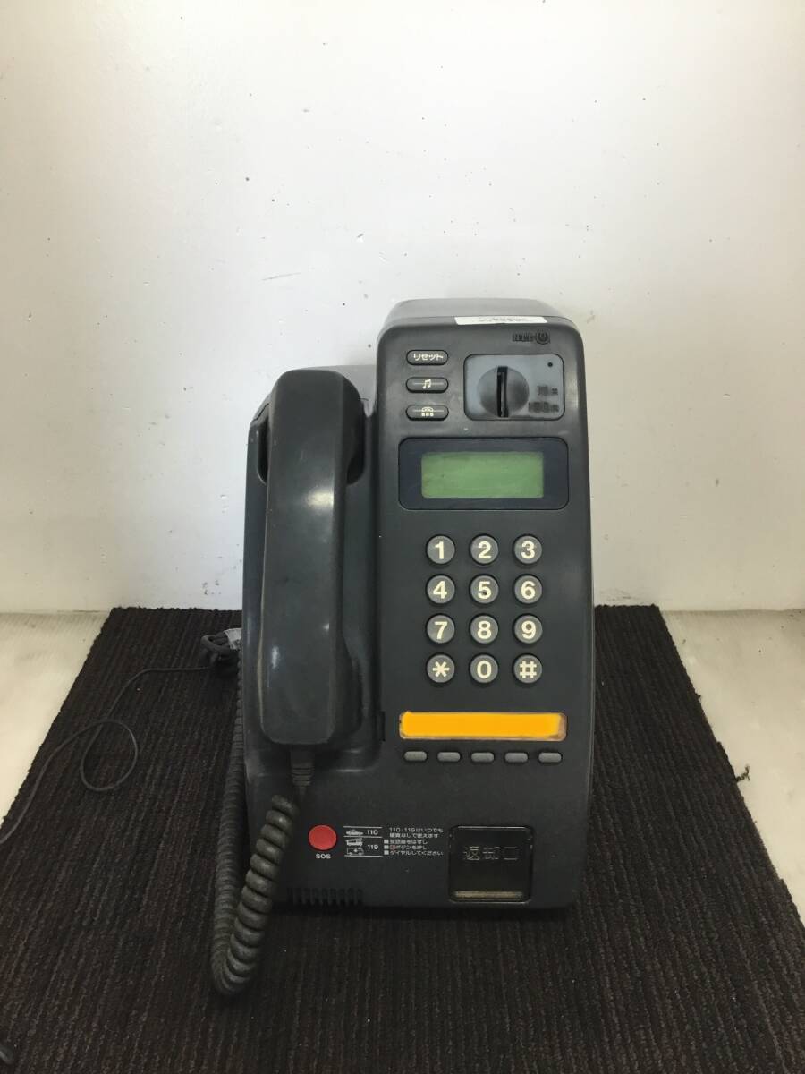 △ y ① 岐阜発/ 公衆電話/ プッシュ式/ NTT/ PT-1PN/ 通電のみ確認/ 鍵なし/ ジャンク/ TEL/ 現状品/ 管005k/ R7.6/25 △拍卖