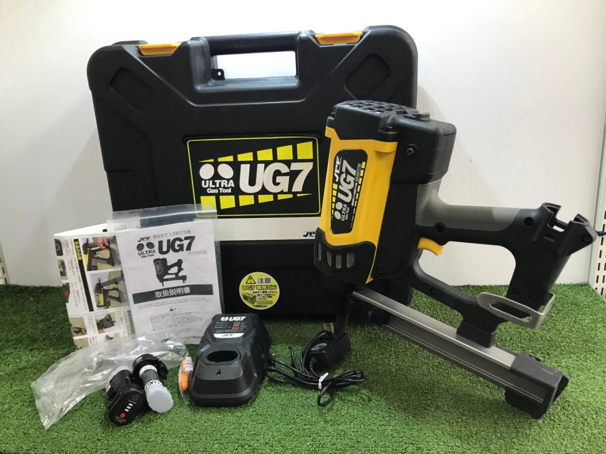 【中古品】JPF 建設用ガス式鋲打ち機 UG7 ITBLFFJJ3IVS拍卖