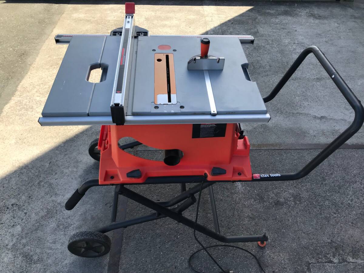 【発送不可】【店頭引取限定】【中古品】STAX TOOLS 655 メンフィス(10"テーブルソー)スタンド付 ITTN03TUO73W拍卖
