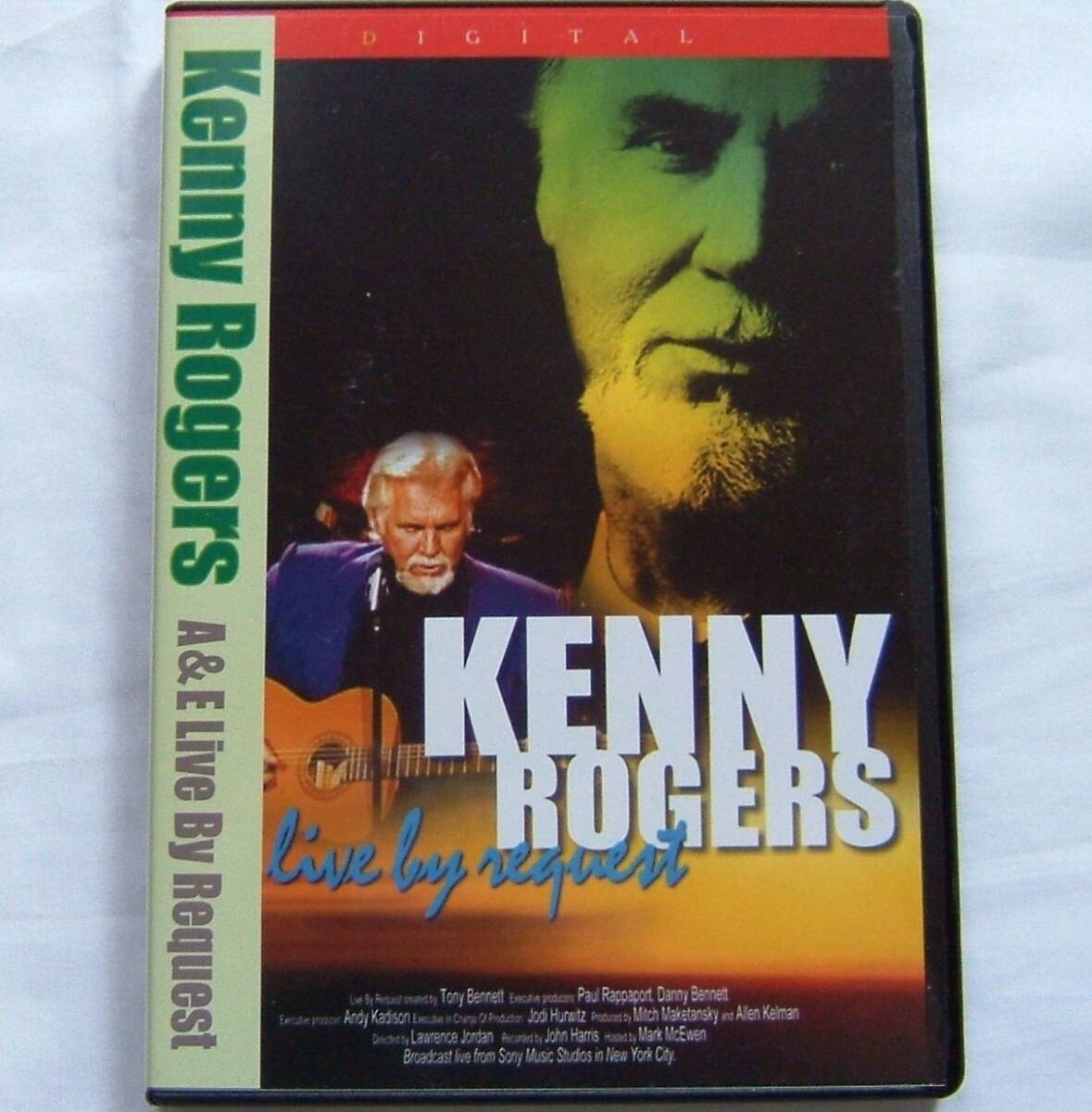 ケニー・ロジャース/KENNY ROGERS【エー&イー・ライブ・バイ・リクエスト/ A&E Live By Request】輸入盤 (台湾盤)/洋楽ポップス/ライヴDVD拍卖