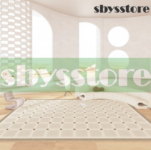 【高級感】ループパイルカーペット 200×250cm|リビング・玄関・寝室・ベッドサイド用|防汚・お手入れ簡単・滑り止め付き05拍卖