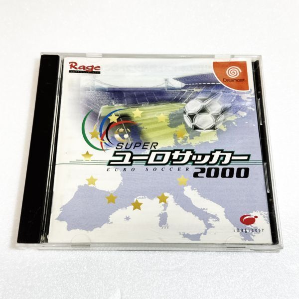 DC スーパーユーロサッカー2000【箱・説明書有り】清掃済 同梱可 ドリームキャスト ②拍卖