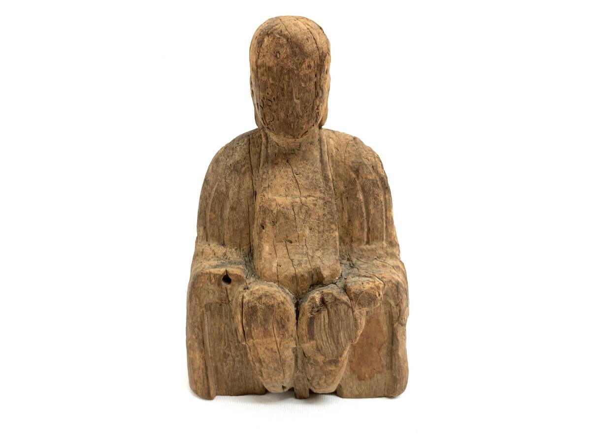 ◆178 仏教美術 木彫 神像 鎌倉時代 骨董品 高さ29cm拍卖