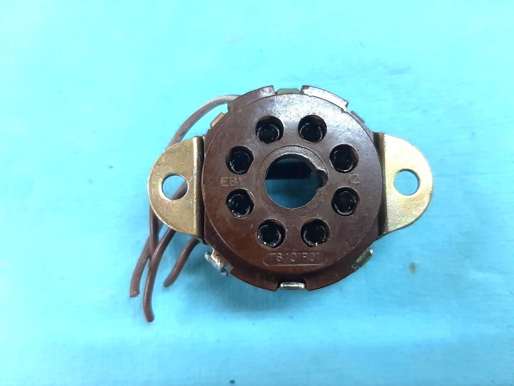 即決あり■はんだ作業に自信のある方■US8Pソケット(オクタルソケット) マイカノール EBY製 中古品 TS101P01 複数あり拍卖