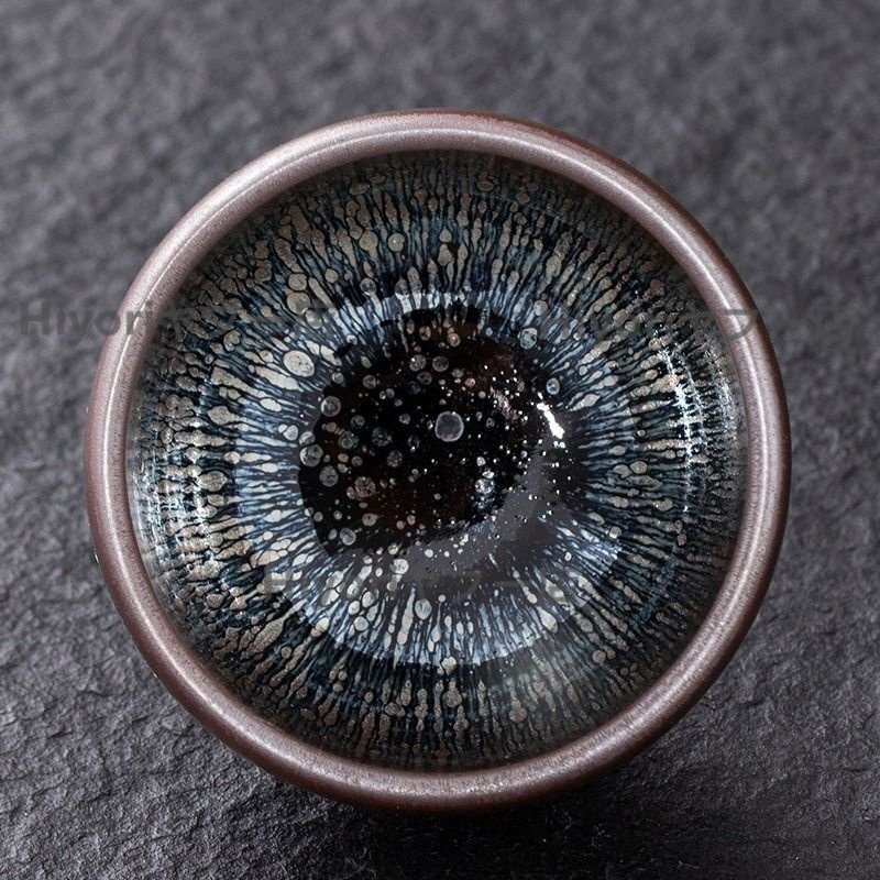 抹茶茶碗 天目茶碗 曜変天目茶碗 茶道具 お茶碗 茶道 窯変天目茶碗 油滴天目 茶道具 茶器 初心者 酒器 陶芸用品CB058拍卖