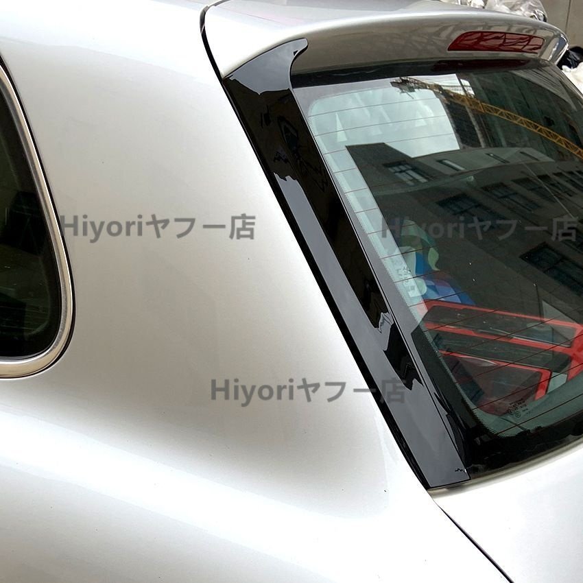 Touareg 2011-2017 専用 サイドウィング?リアウィング?ディフューザー 車身ステッカー 外装カスタム 鋼琴ブラック拍卖