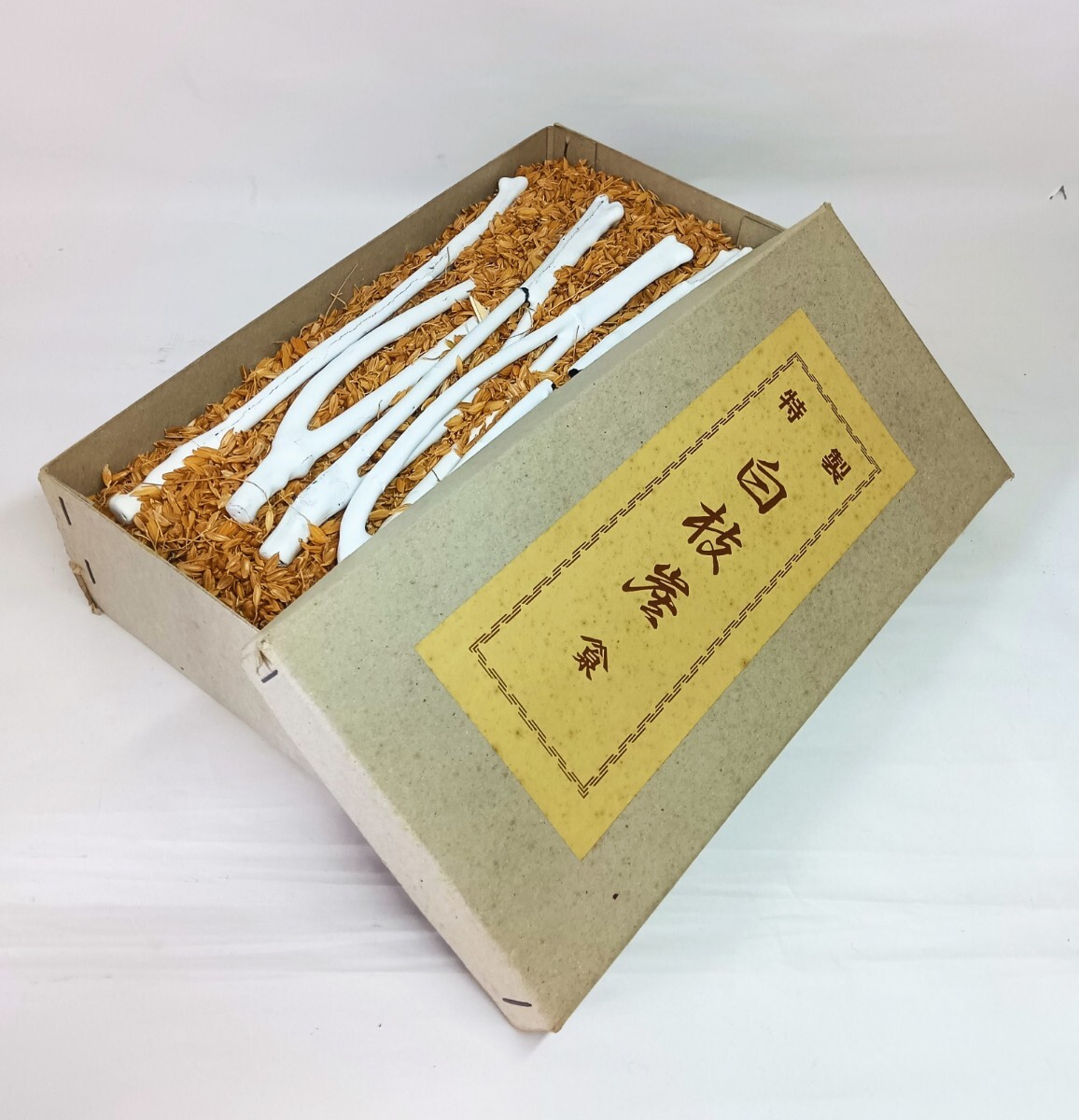 初出し品 枝炭 白枝炭 茶道具 ★広島発送★(岡山発送品同梱不可)拍卖