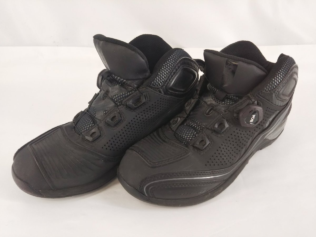 エルフ elf シンテーゼ16 Synthese16 ライディングシューズ バイク用品 ブラック 25.0cm拍卖