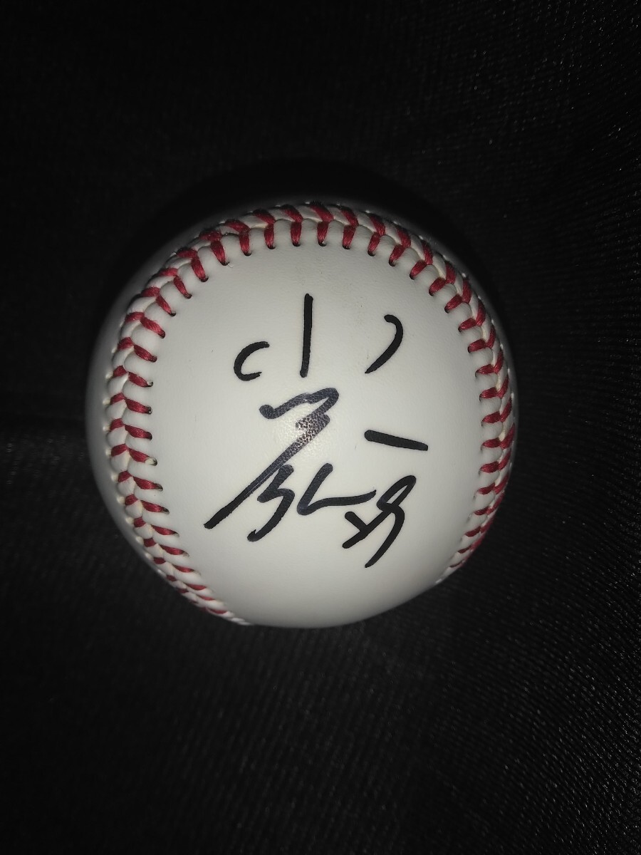 ヤクルトスワローズ 小川 直筆サインボール拍卖